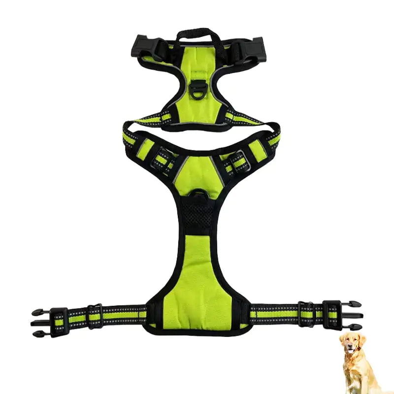 Arnés nylon reflectante para perro