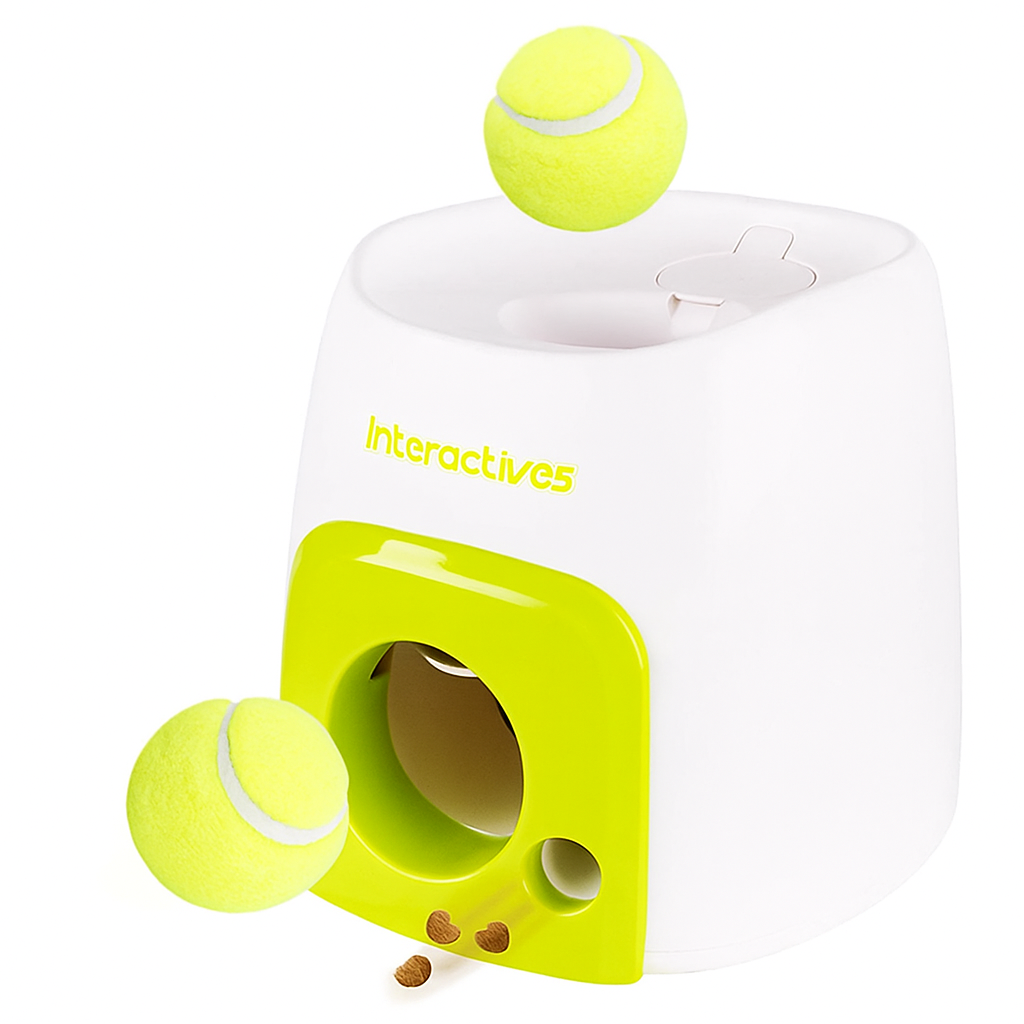 Surtidor de premios interactivo para perros