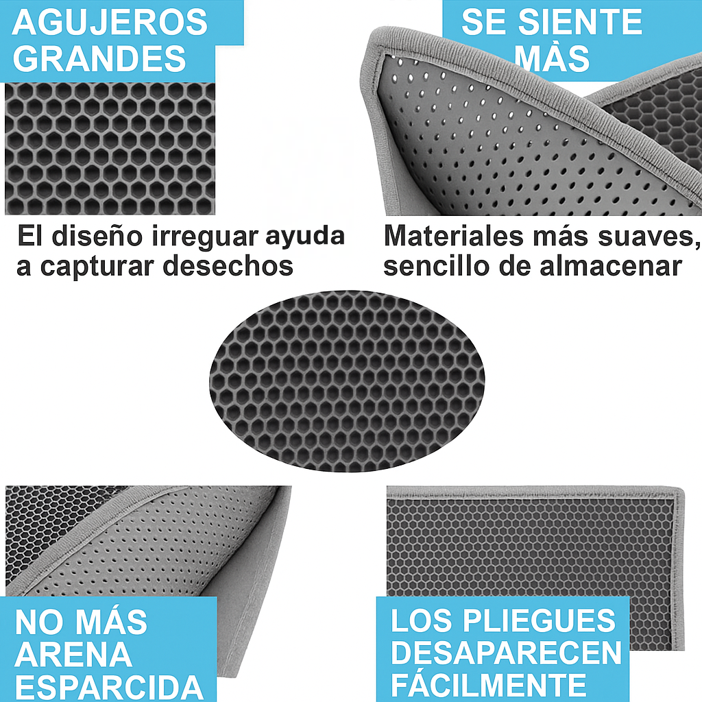 Alfombrilla para cajón de gatos