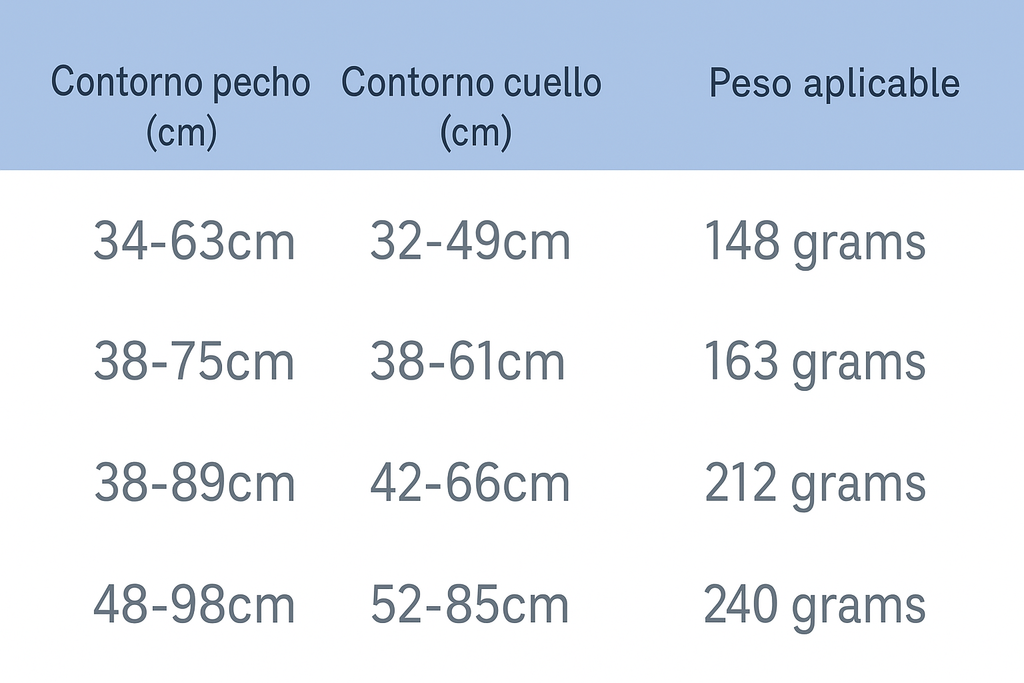 Arnés nylon reflectante para perro