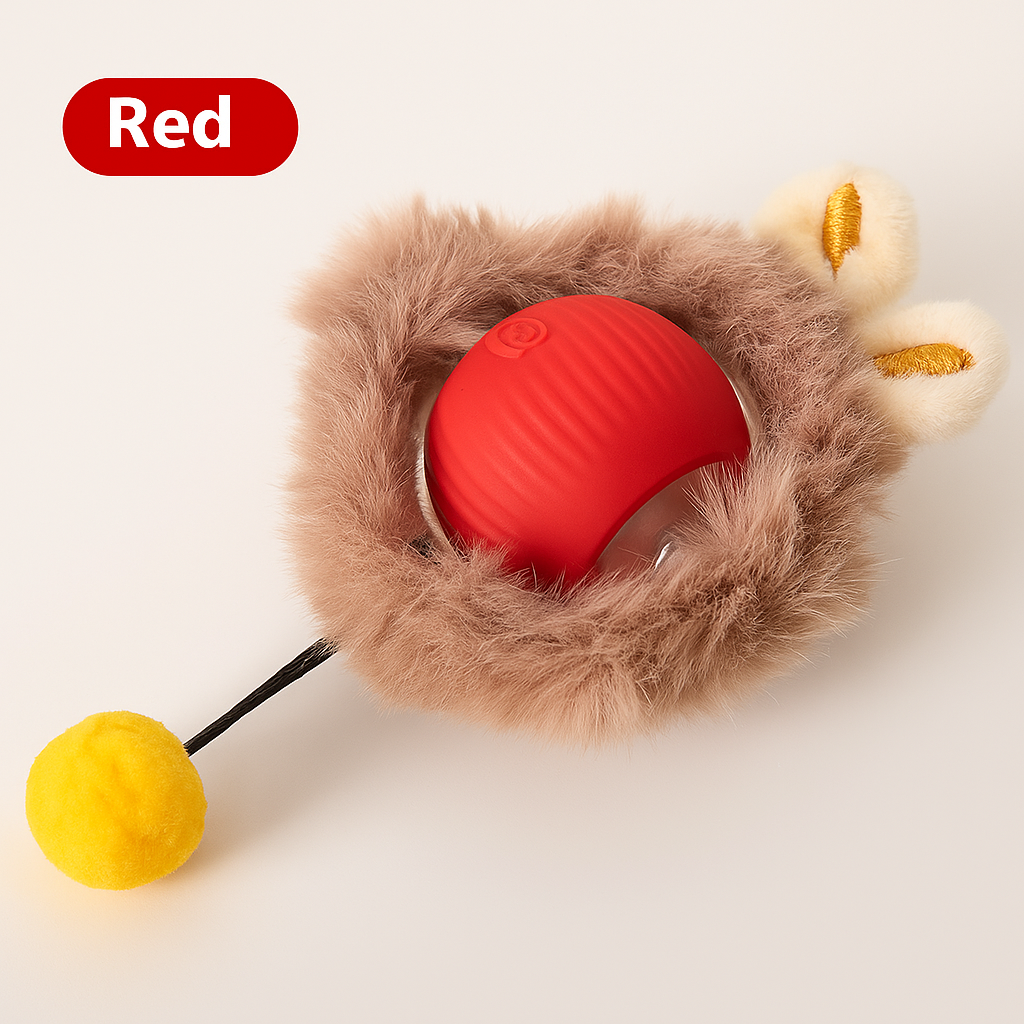 Pelota autopropulsada para gato