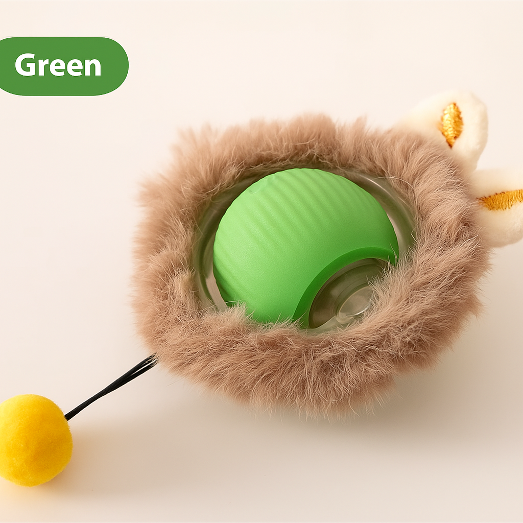 Pelota autopropulsada para gato