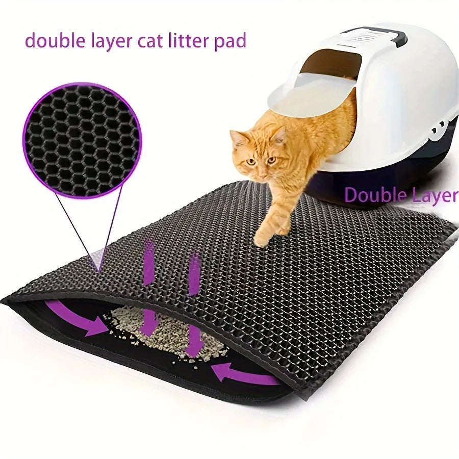 Alfombrilla para cajón de gatos