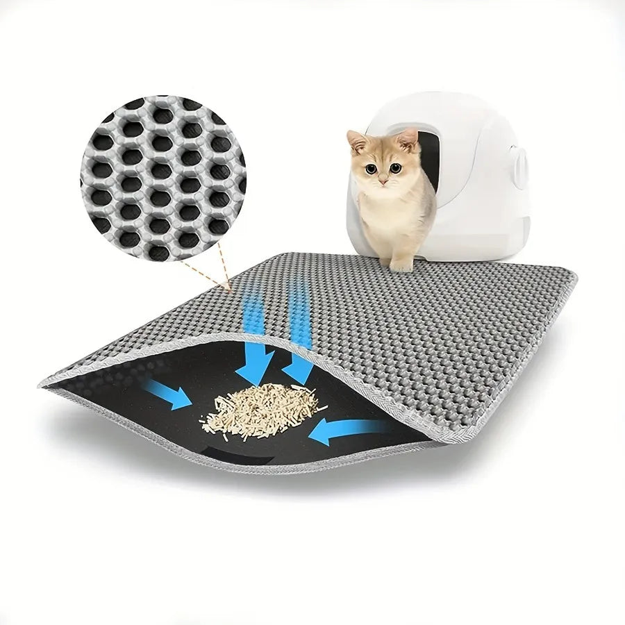 Alfombrilla para cajón de gatos