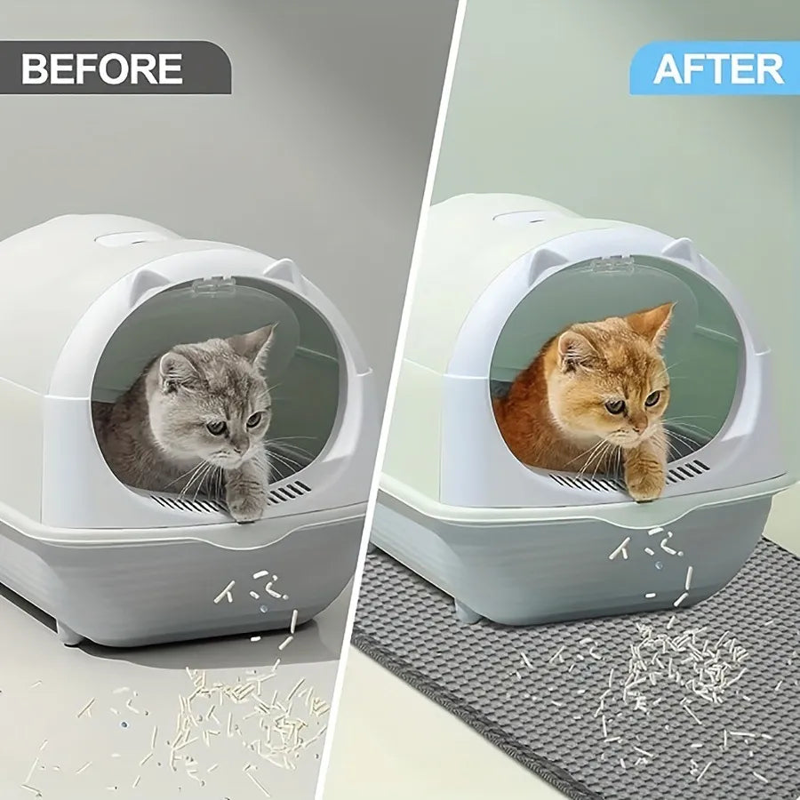 Alfombrilla para cajón de gatos